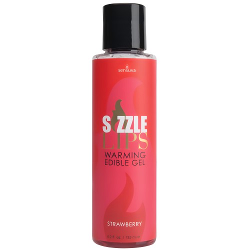 Sizzle Lips Warming Gel - Strawberry
