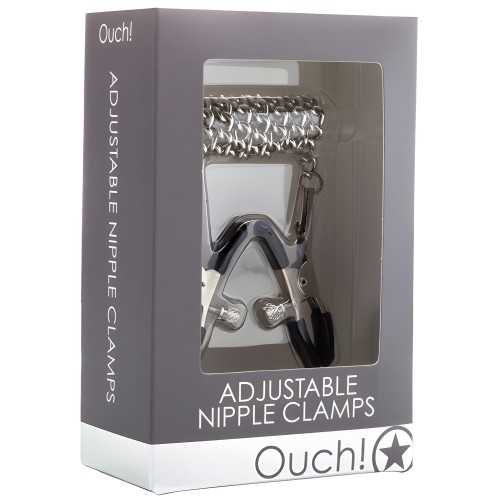 Adjustable Nipple Clamps w/Chain - Metal