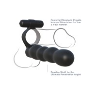 Fantasy C-Ringz Double Penetrator - Black