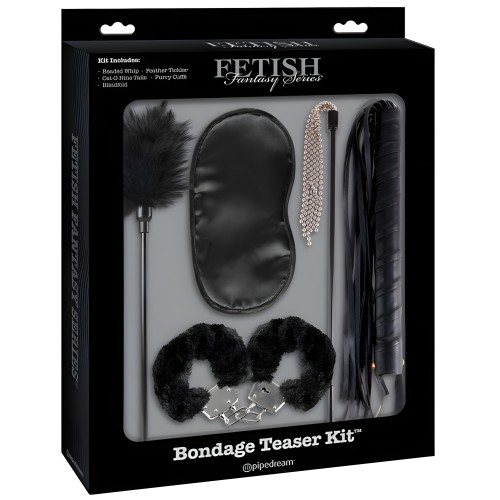 Kit de Juegos de Bondage Fetish Fantasy - Negro