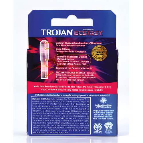Trojan Double Ecstasy Condoms