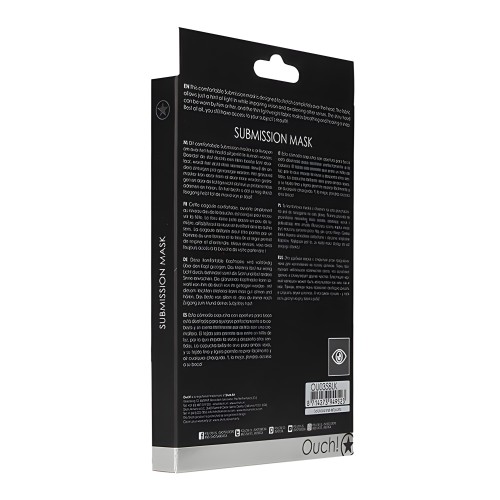 Shots Ouch Submission Mask - Black