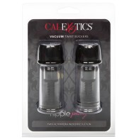 Nipple Play Vacuum Twist Suckers - Black