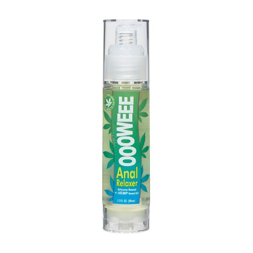 Lubricante Relajante Anal Ooowee con Aceite de Semilla de Cáñamo - 1.7 oz