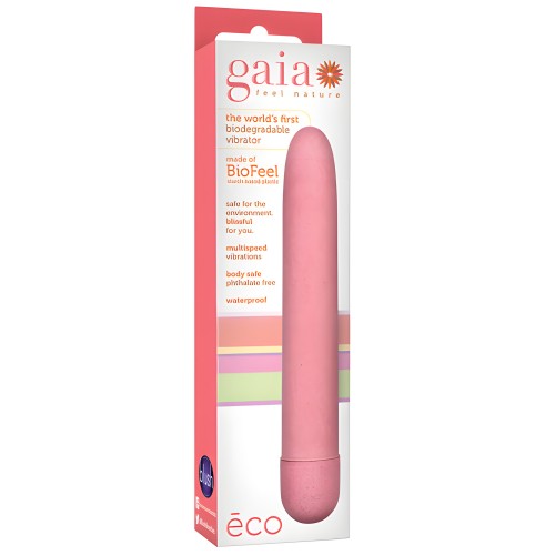 Vibrador Biodegradable Eco Blush Gaia - Coral