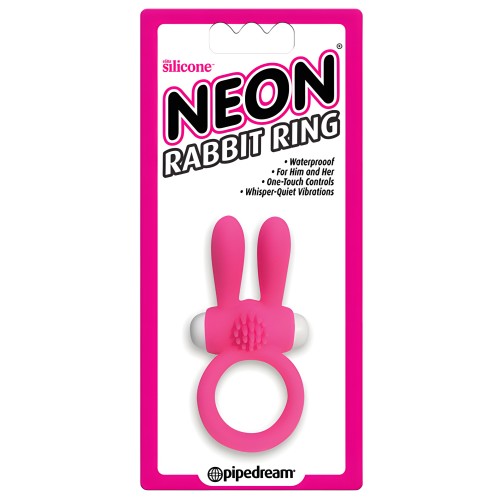 Neon Luv Touch Rabbit Ring - Pleasure Enhancer