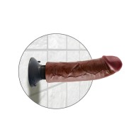 King Cock Vibrating Cock - Brown