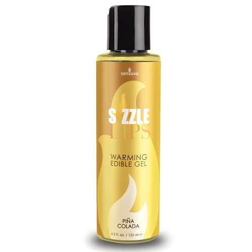 Gel Calentador Sizzle Lips - Pina Colada