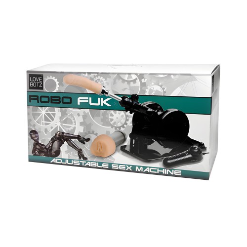 LoveBotz Rob FUK Máquina de Sexo Ajustable y Portátil - Negro