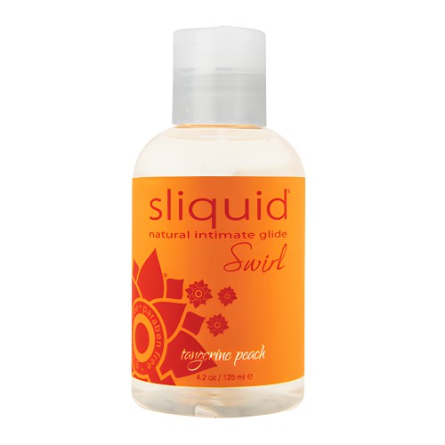 Sliquid Naturals Swirl Lubricant - Tangerine Peach