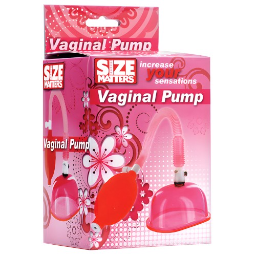 Kit de Bomba Clitoriana Vaginal Size Matters - Rosa