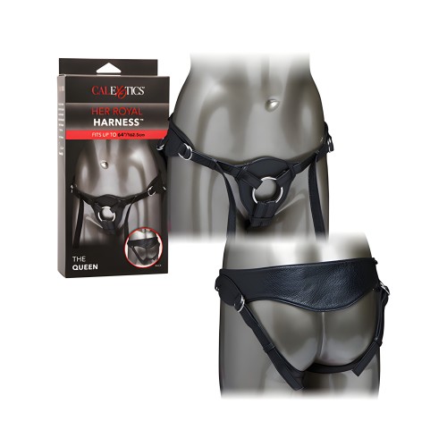 Her Royal Harness - The Queen - Black