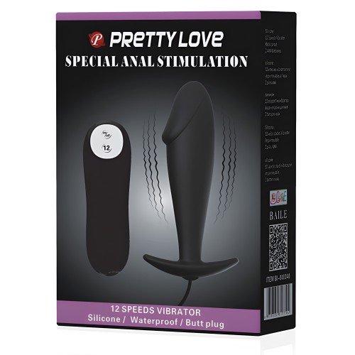 Plug Anal Vibrante Pretty Love