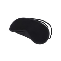 Lux Fetish Peek a Boo Love Mask Black
