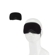 Lux Fetish Peek a Boo Love Mask Black