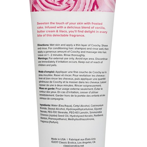 COOCHY Shave Cream - 12.5 oz Frosted Cake