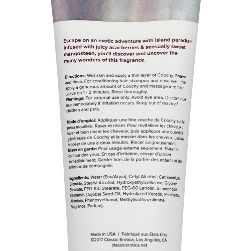 COOCHY Shave Cream - 12.5 oz Island Paradise