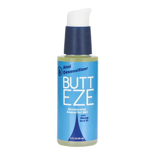 Lubricante Desensibilizante Anal Butt Eze con Aceite de Semilla de Cáñamo