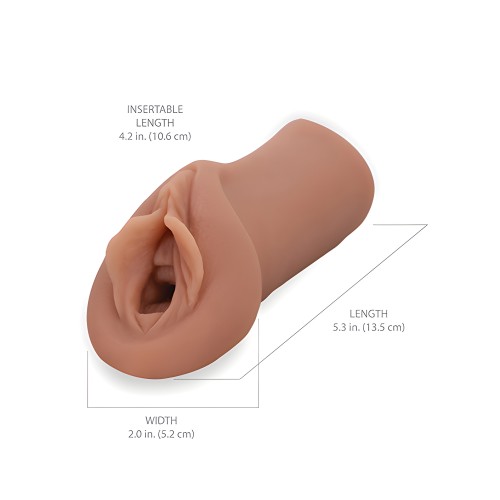 Masturbador Pipedream Extreme Toyz - Marfil