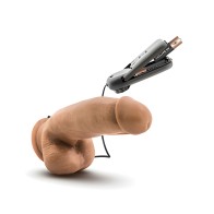 Blush Coverboy Luchador MMA 7" Pene Vibrante Realista - Mocha