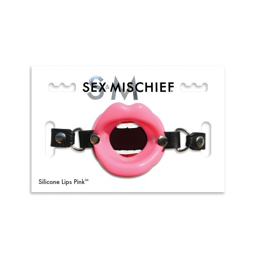 Bocas de Silicona Sex & Mischief - Rosa