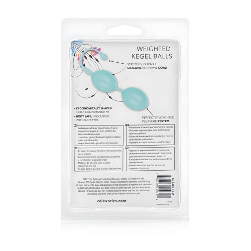 Weighted Kegel Balls - Teal