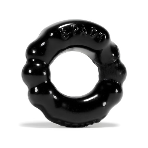 Oxballs Atomic Jock 6-Pack Shaped Cockring - Black