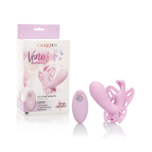 Venus Butterfly Silicona Control Remoto Venus G - Rosa