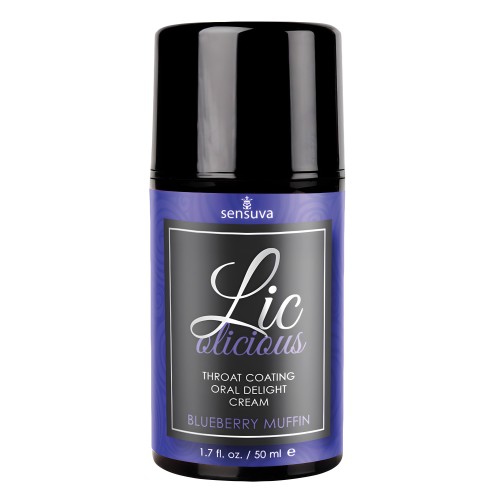 Lic O Licious Oral Delight Cream - Blueberry Muffin
