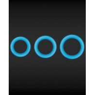 Firefly Halo Medium Cockring - Blue