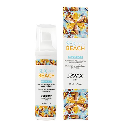 Aceite de Masaje Calentador EXSENS - Sexo en la Playa