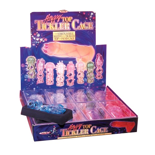 Happy Top Tickler Cage - Box of 8