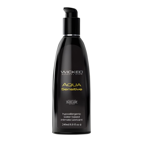 Lubricante Aqua Sensitive - 8 oz