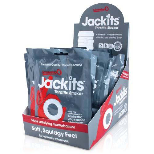 Screaming O Jackits Throttle Stroker - Clear