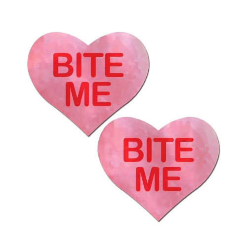 Pastease Bite Me Heart - Pink/Red