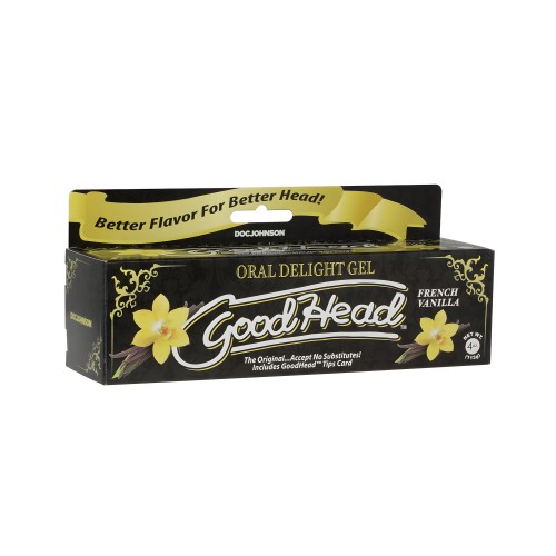 Gel Oral GoodHead - Vainilla Francesa