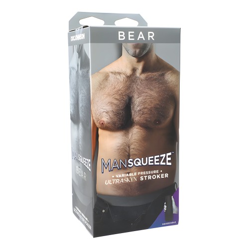 Man Squeeze Bear Ass - Flesh