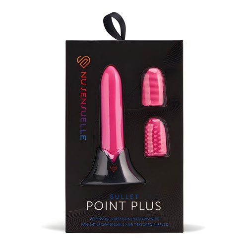 Nu Sensuelle Point Plus Rechargeable Bullet - Rosa