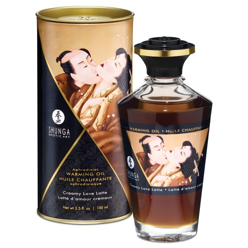 Aceite Calentador Shunga - Latte Cremoso
