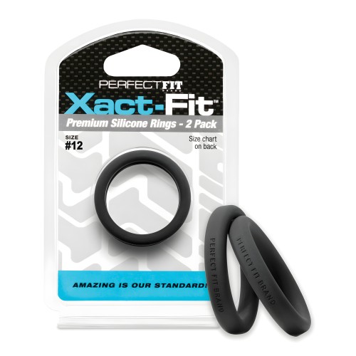 Perfect Fit Xact Fit 12 Black Pack of 2