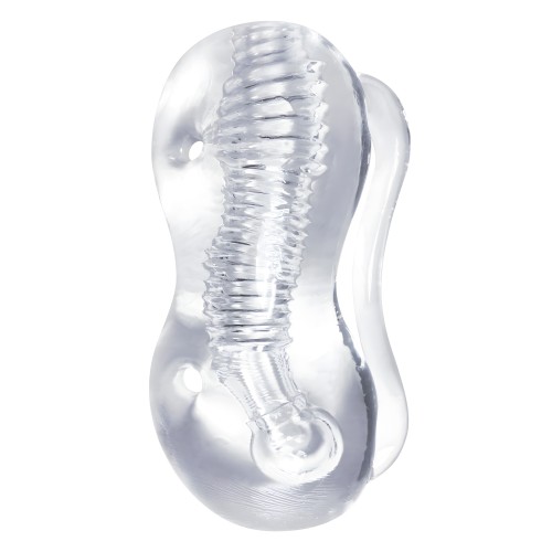 The 9's Clear Stroke Twister Masturbator