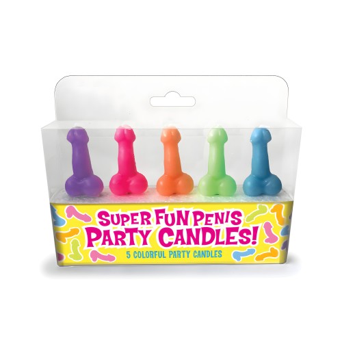 Velas de Fiesta Super Divertidas