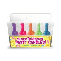 Super Fun Party Candles