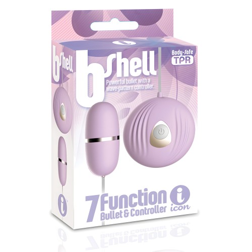 Vibrador Bullet B-Shell de The 9's - Morado