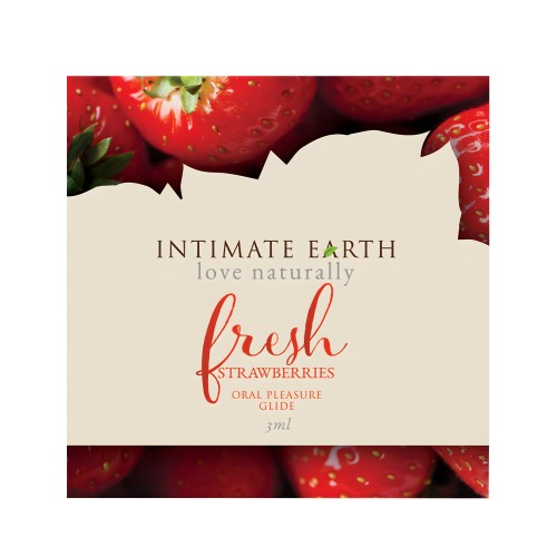 Intimate Earth Lubricant - Fresh Strawberries