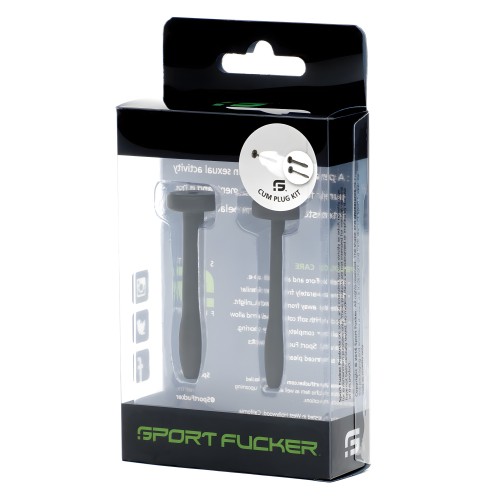 Kit de Plug Cum Sport Fucker | Negro