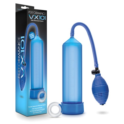 Bomba de Mejora Masculina Blush Performance VX101 - Azul