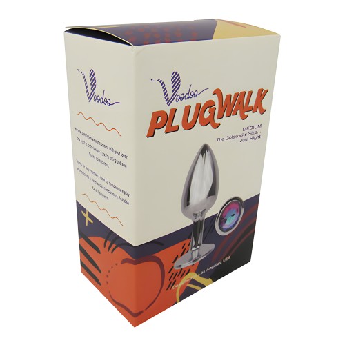 Voodoo Medium Metal Plug - Silver