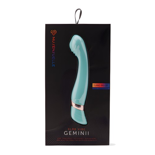 Nu Sensuelle Geminii XLR8 Turbo Boost G Spot - Electric Blue