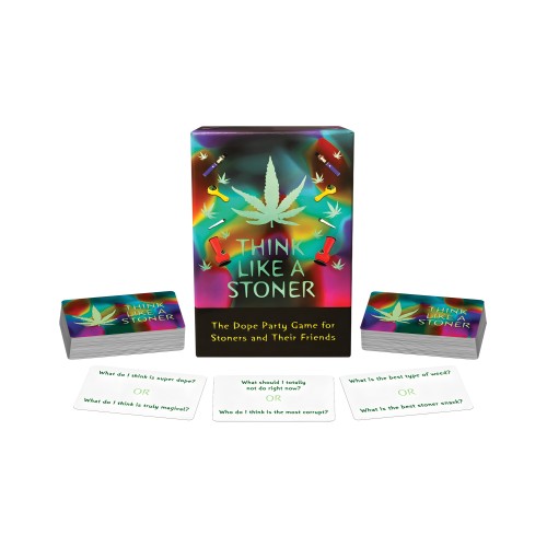 Think Like a Stoner - The Dope Party Game for Stoners & Their Friends